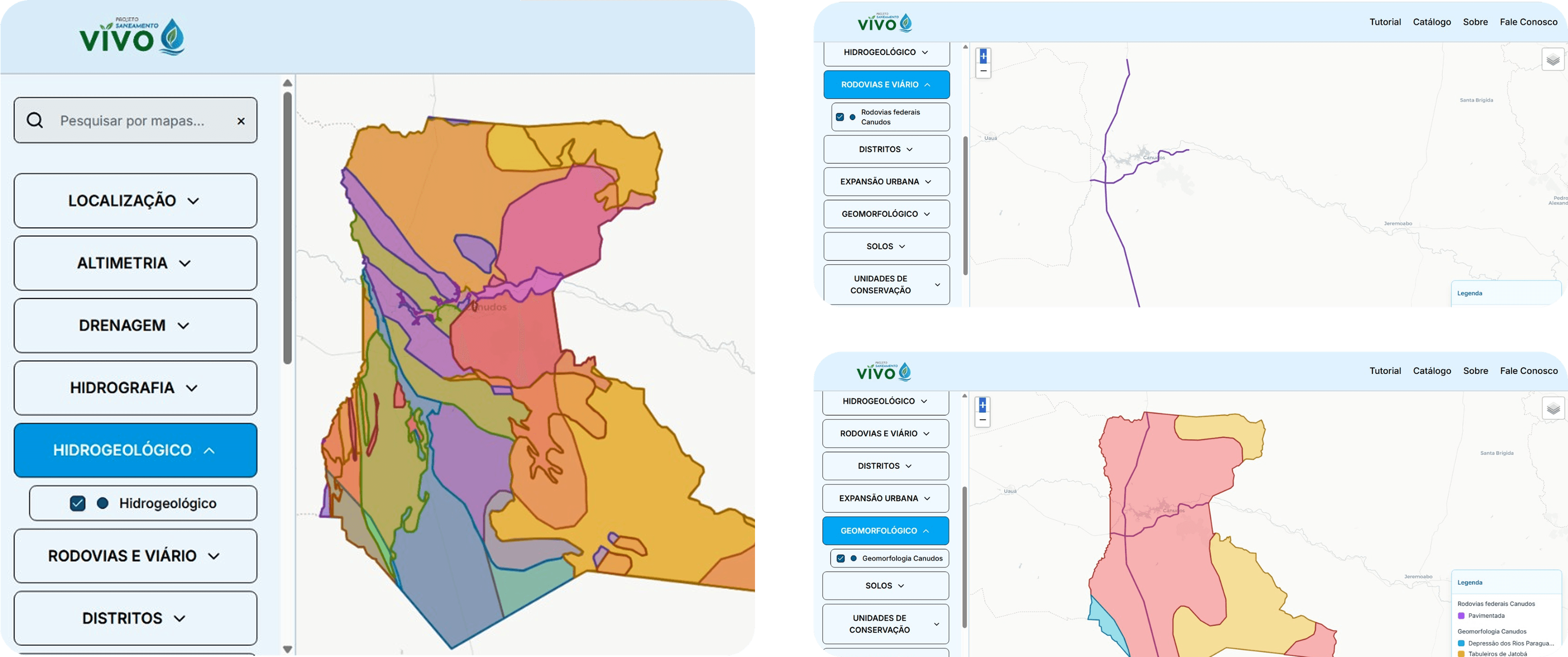 Mapa de dados do painel - parte 2